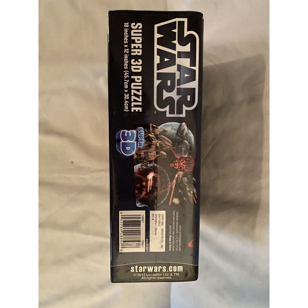 Star Wars Super 3D Puzzle 150PC BAU18857 New Sealed 18" x 12" - Picture 3 of 4